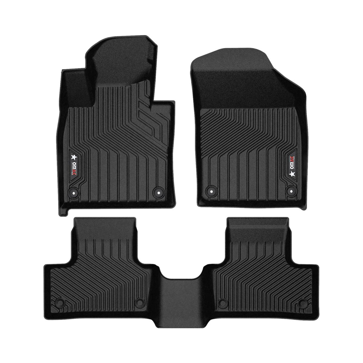 Volvo XC60 Floor Mats - Front + Rear - Omac - Texan - 2018